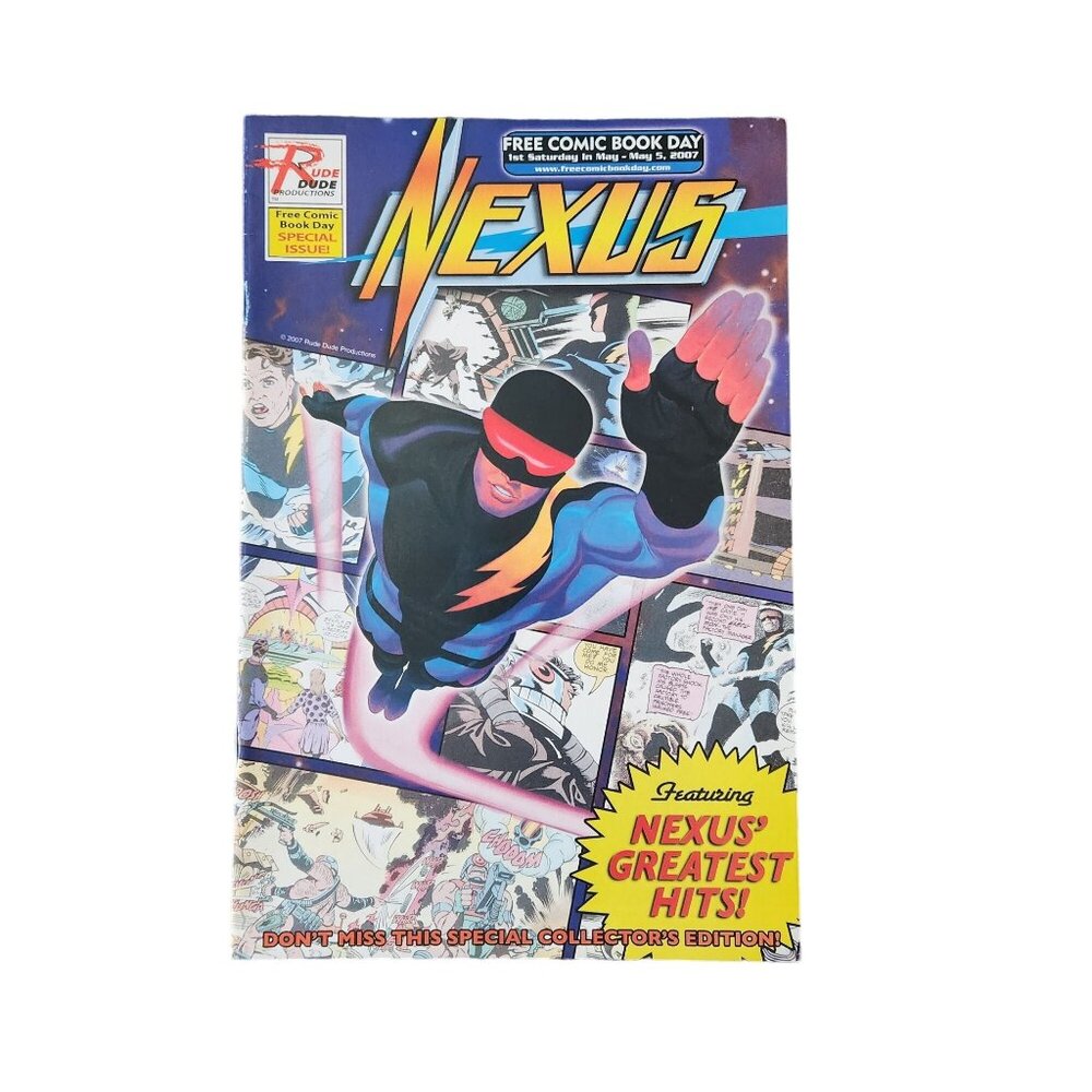 Rude Dude Nexus 2007 Free Comic Book Day Collector Bagged Boarded